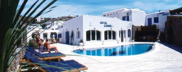 charter mykonos - hotel zannis